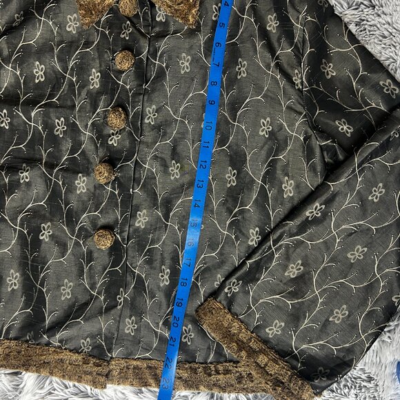 Broadway Vintage Collection NY Floral Embroidered Jacket One Size See Photos - Picture 8 of 12